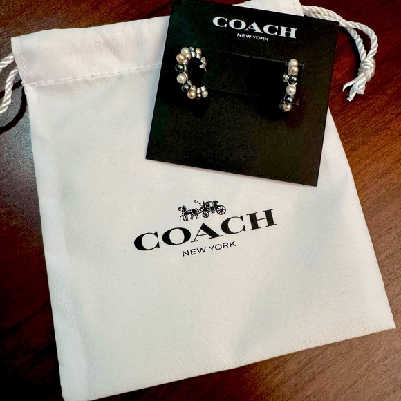 Coach Jewelry - NWT COACH EARRINGS (retail $75)